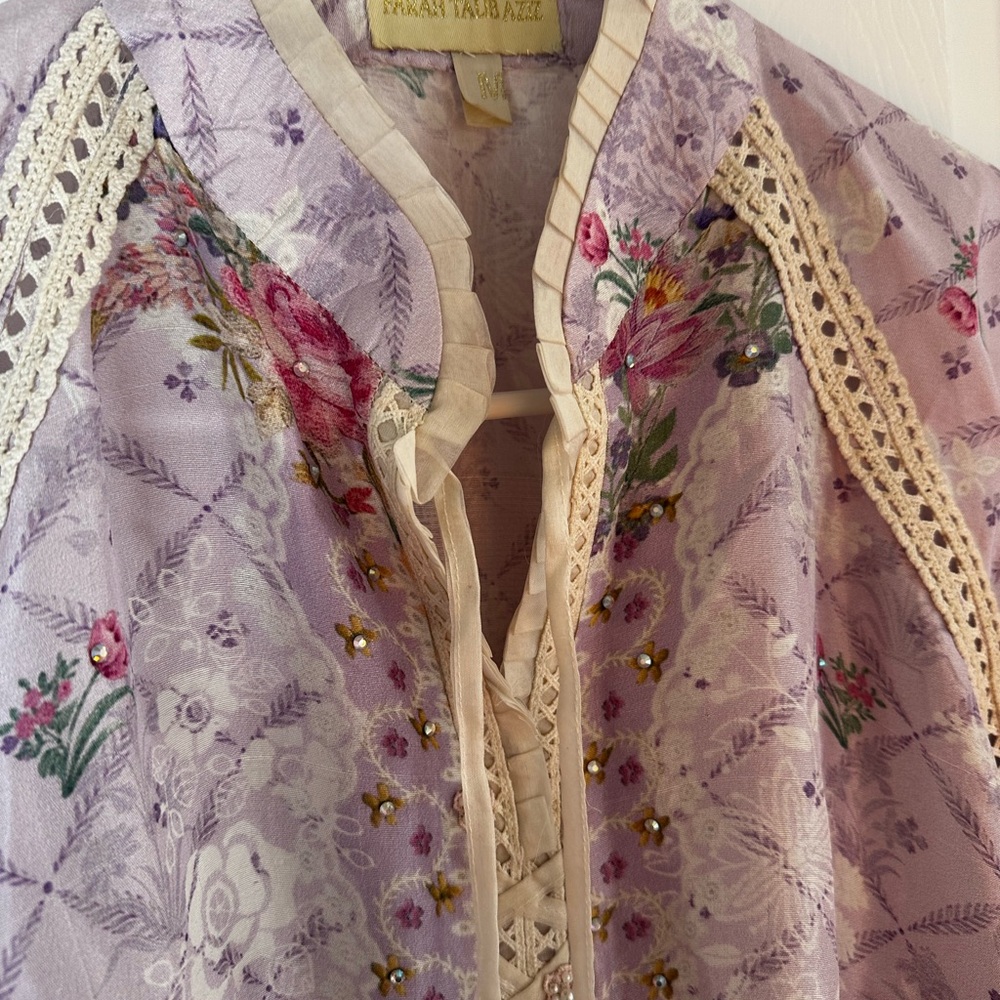 NEW Farah Talib Aziz Kira lavender outfit M - Picture 6 of 7